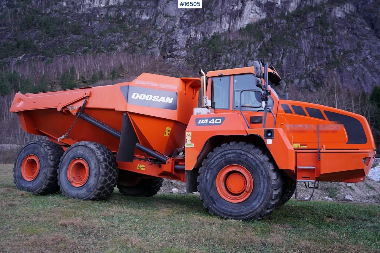 Doosan DA40 - Tombereau: photos 2 Doosan DA40 - Tombereau: photos 2