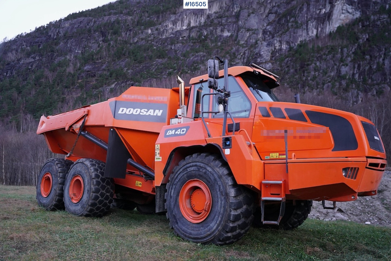 Doosan DA40 - Tombereau: photos 1 Doosan DA40 - Tombereau: photos 1