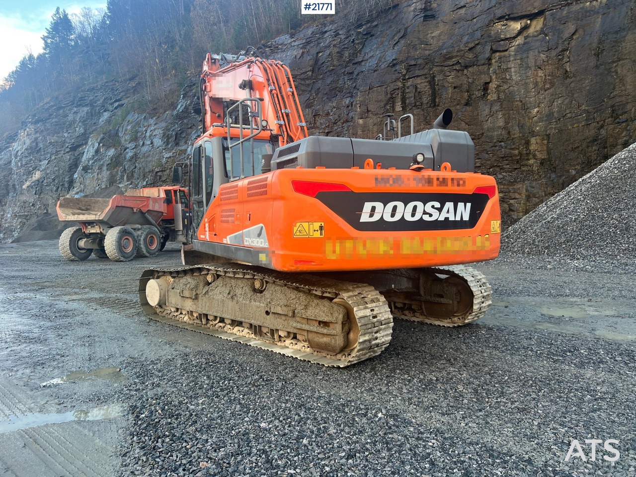 Pelle Doosan Dx300lc-5 Gravemaskin m/ rototilt og pusseskuffe: photos 11 Pelle Doosan Dx300lc-5 Gravemaskin m/ rototilt og pusseskuffe: photos 11