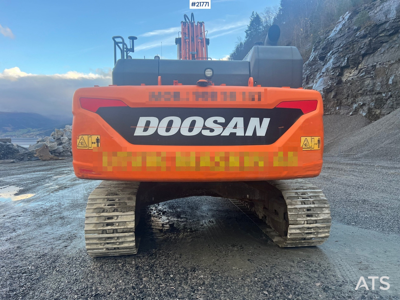 Pelle Doosan Dx300lc-5 Gravemaskin m/ rototilt og pusseskuffe: photos 10 Pelle Doosan Dx300lc-5 Gravemaskin m/ rototilt og pusseskuffe: photos 10
