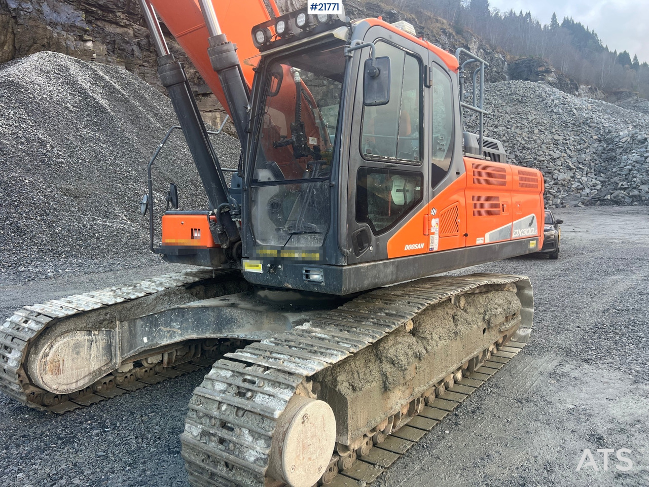 Pelle Doosan Dx300lc-5 Gravemaskin m/ rototilt og pusseskuffe: photos 31 Pelle Doosan Dx300lc-5 Gravemaskin m/ rototilt og pusseskuffe: photos 31