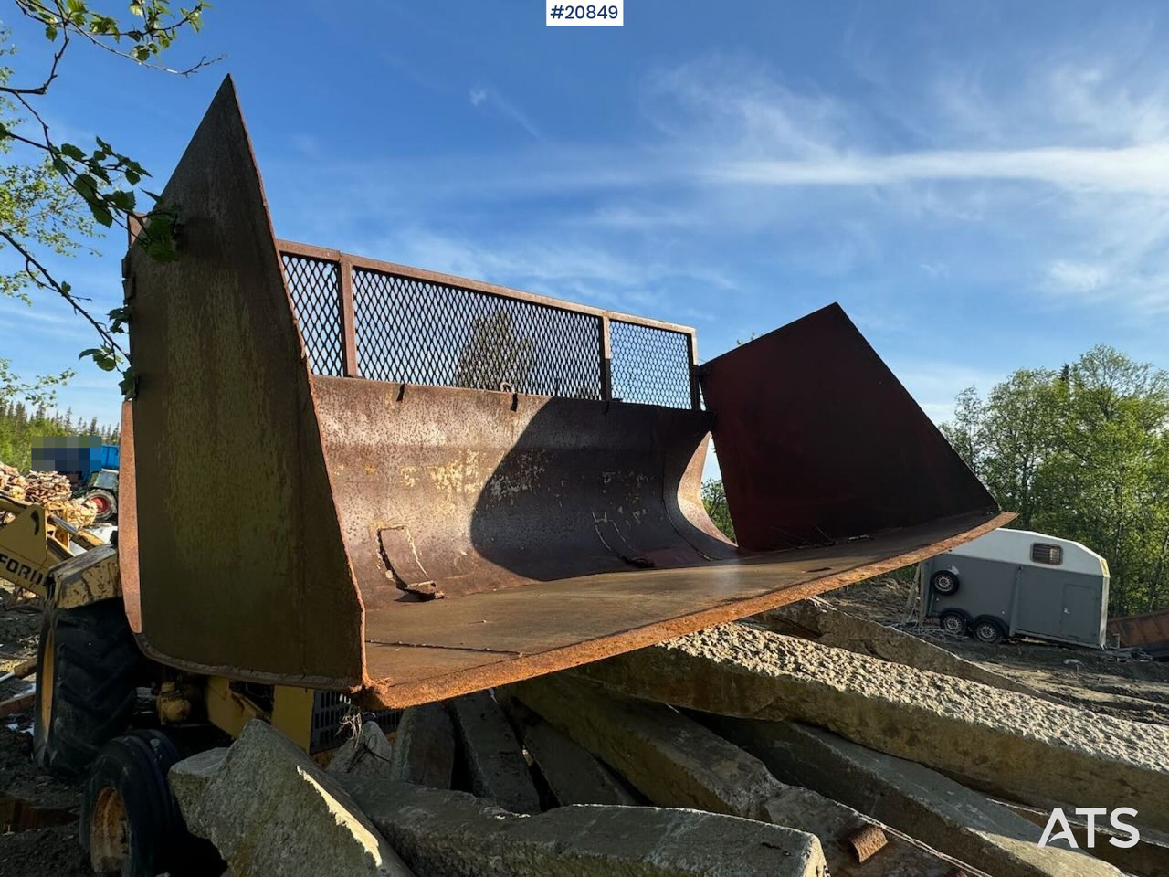 Tractopelle Ford 555 Traktorgraver m/ 2 frontskuffer og 2 graveskuffer: photos 16 Tractopelle Ford 555 Traktorgraver m/ 2 frontskuffer og 2 graveskuffer: photos 16