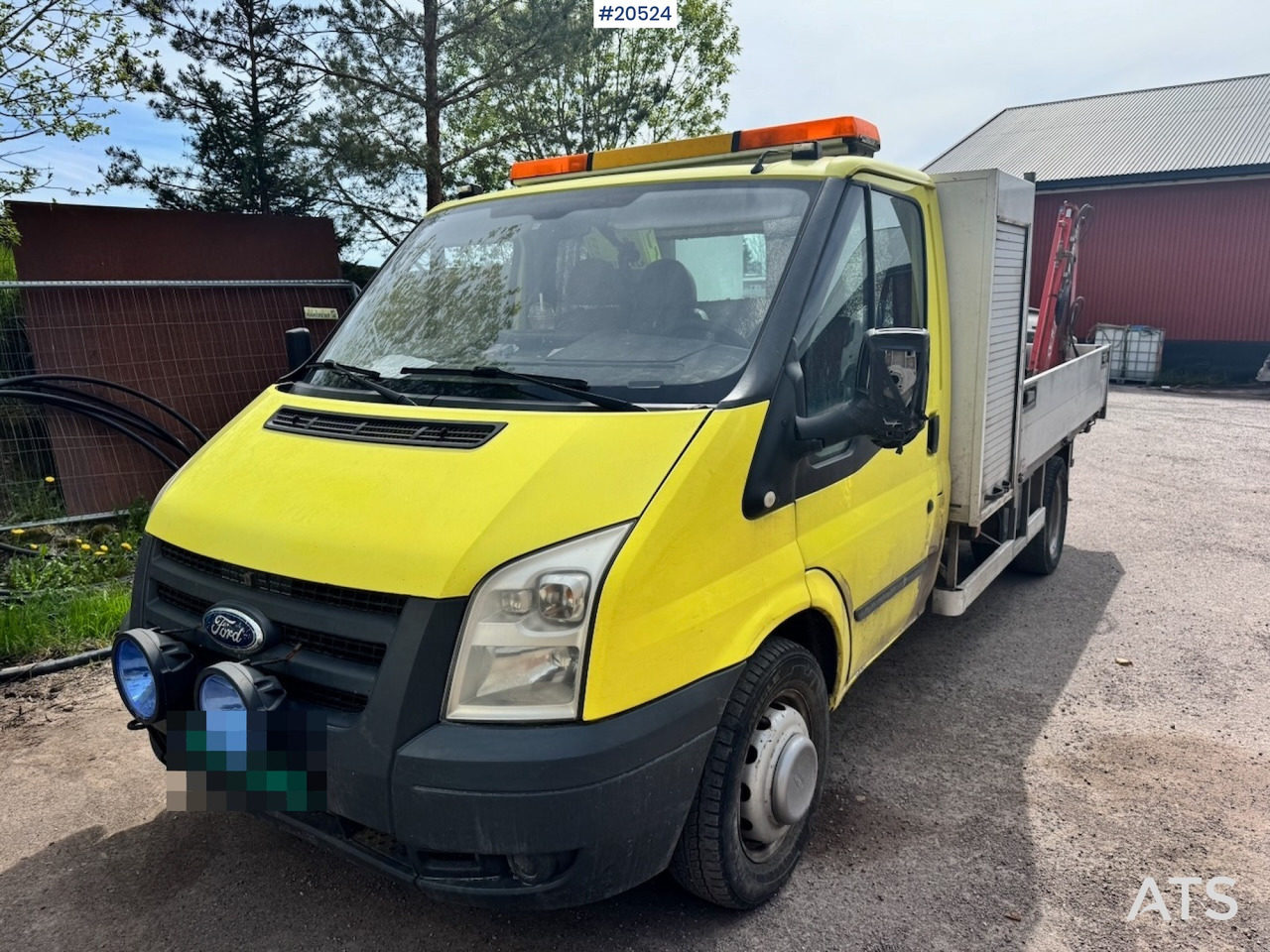 Ford TRANSIT - Fourgon plateau, Camion grue: photos 1 Ford TRANSIT - Fourgon plateau, Camion grue: photos 1