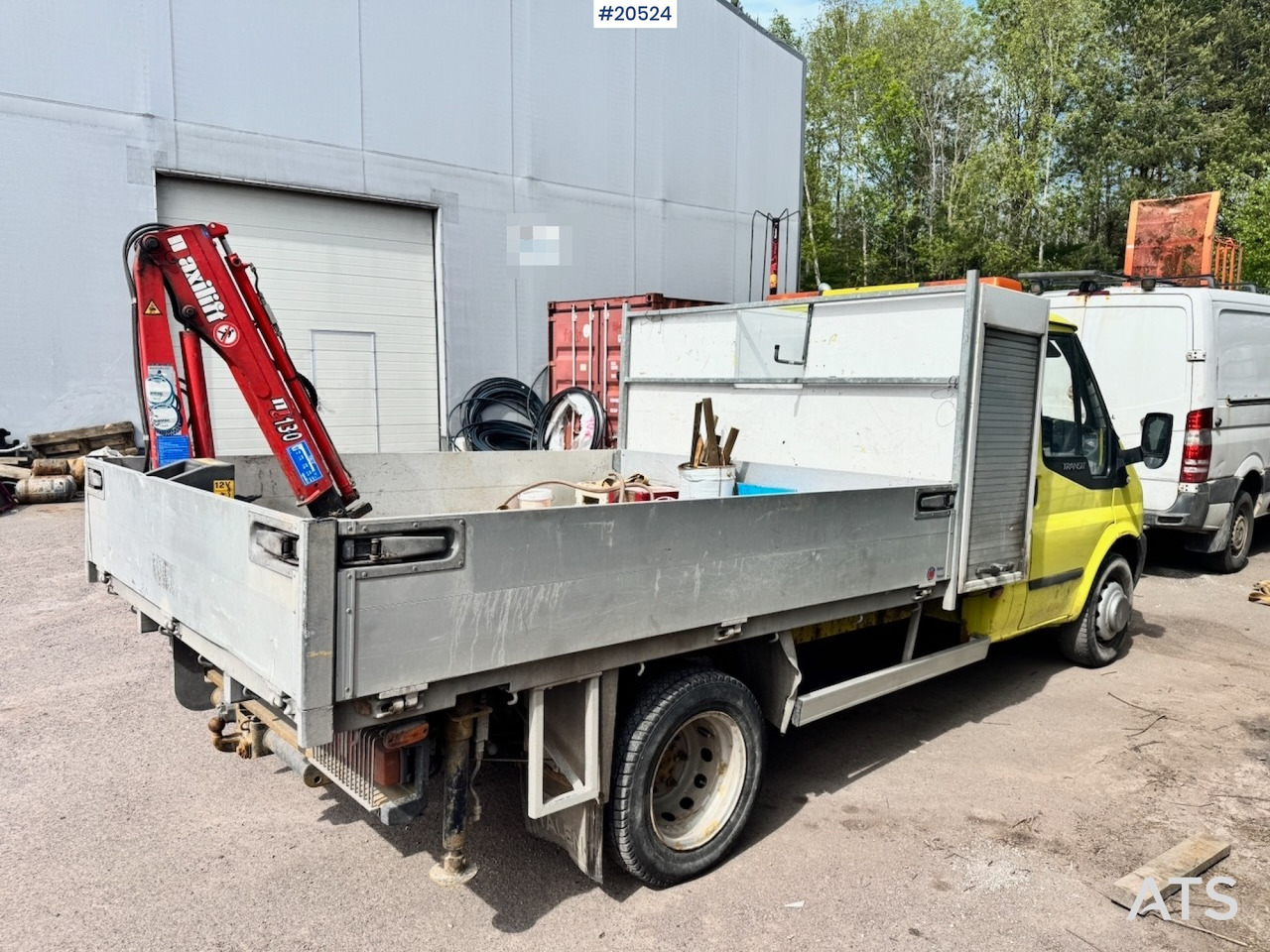 Ford TRANSIT - Fourgon plateau, Camion grue: photos 5 Ford TRANSIT - Fourgon plateau, Camion grue: photos 5