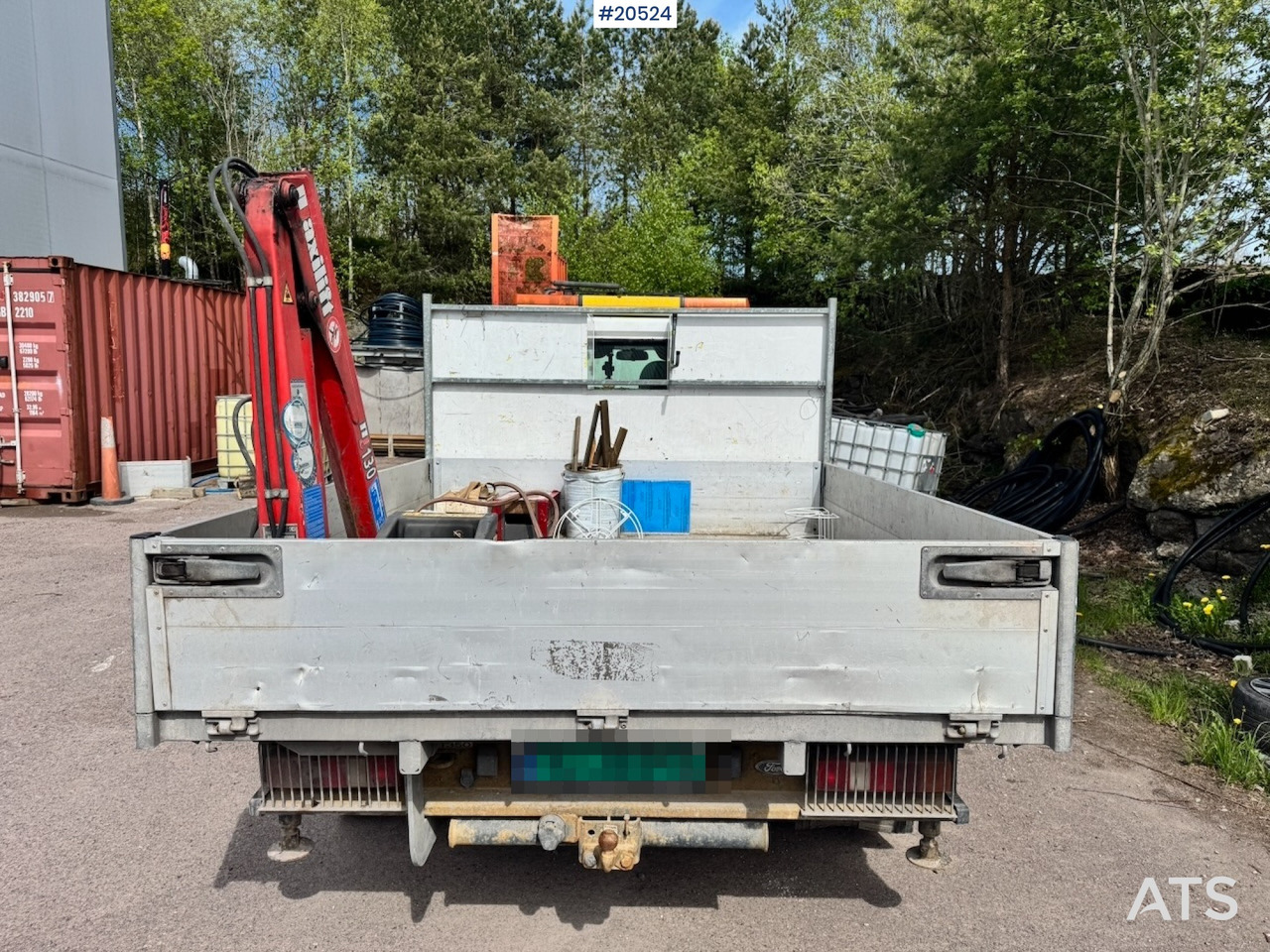 Ford TRANSIT - Fourgon plateau, Camion grue: photos 4 Ford TRANSIT - Fourgon plateau, Camion grue: photos 4