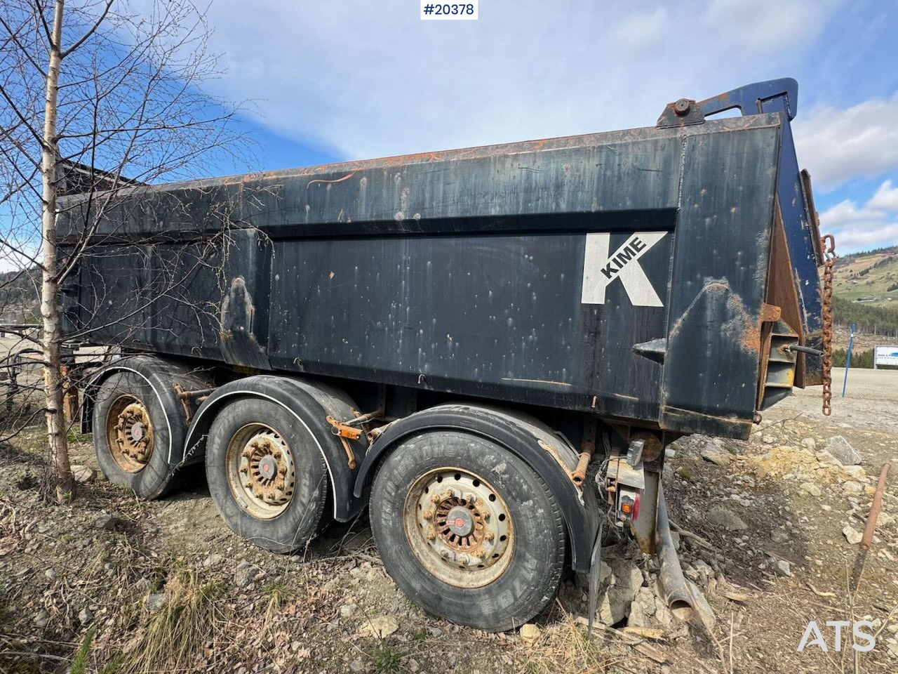 H.M Khmd 24 trippelkjerre - Remorque benne: photos 5 H.M Khmd 24 trippelkjerre - Remorque benne: photos 5