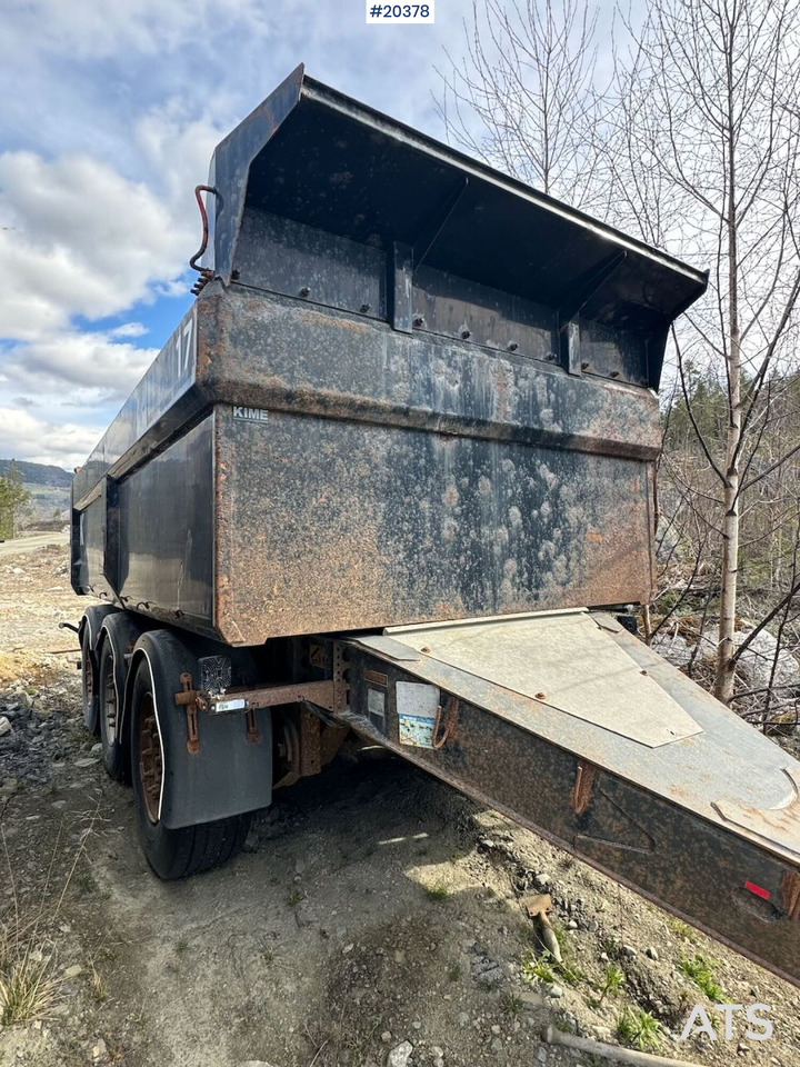 H.M Khmd 24 trippelkjerre - Remorque benne: photos 1 H.M Khmd 24 trippelkjerre - Remorque benne: photos 1