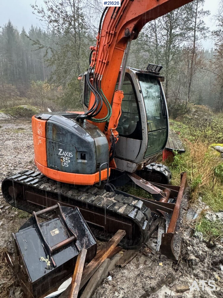 Hitachi ZX85 US Beltegraver m/ 2 skuffer SE VIDEO - Pelle sur chenille: photos 5 Hitachi ZX85 US Beltegraver m/ 2 skuffer SE VIDEO - Pelle sur chenille: photos 5