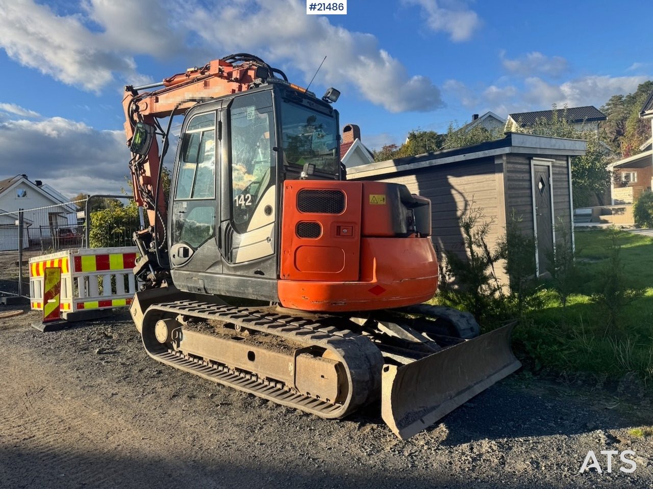 Hitachi ZX85US-5A - Pelle sur chenille: photos 4 Hitachi ZX85US-5A - Pelle sur chenille: photos 4