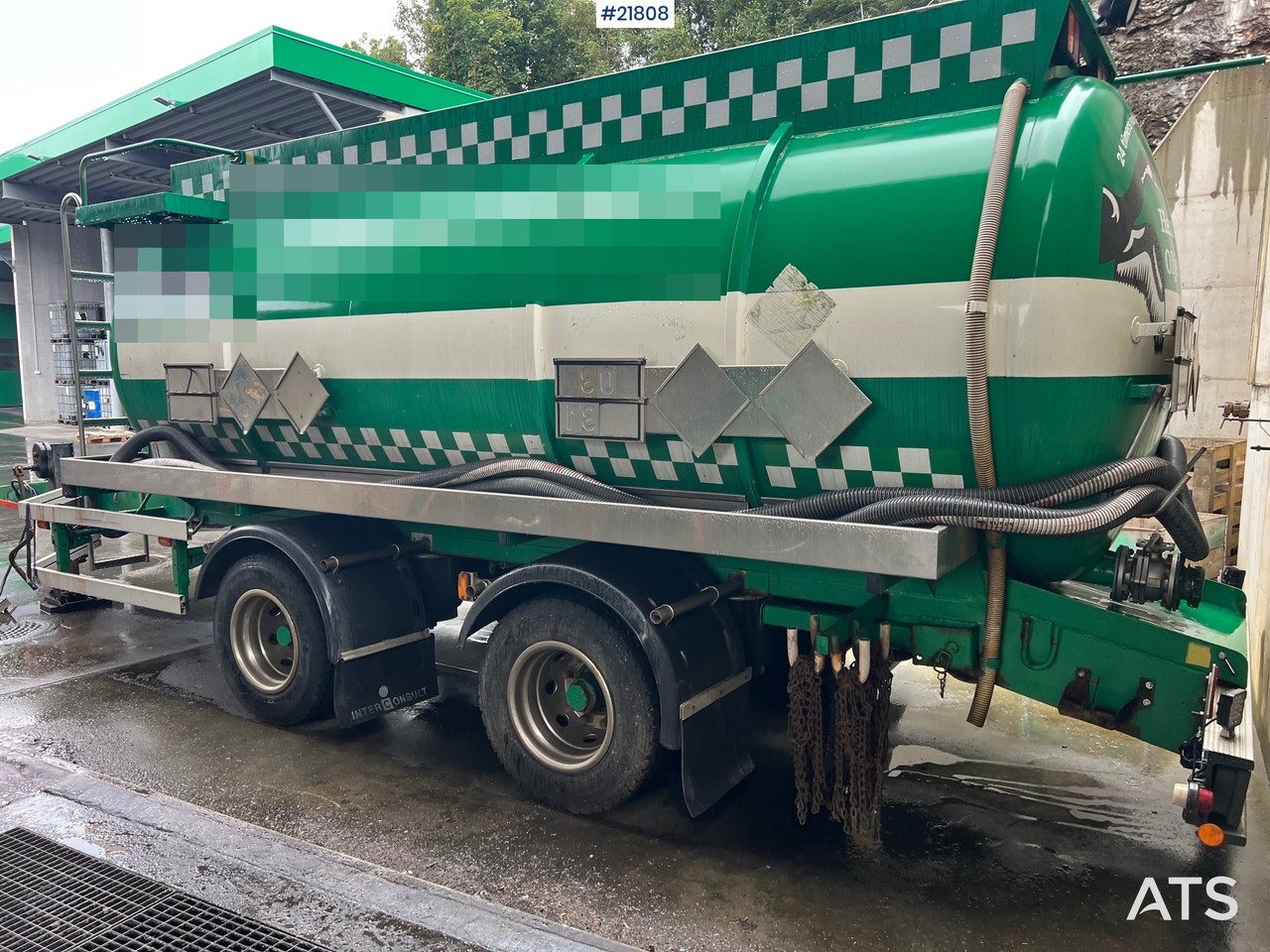 Jyki 2002 jyki ts2-15cr 2 akslet tankhenger rep.objekt - Remorque citerne: photos 2 Jyki 2002 jyki ts2-15cr 2 akslet tankhenger rep.objekt - Remorque citerne: photos 2