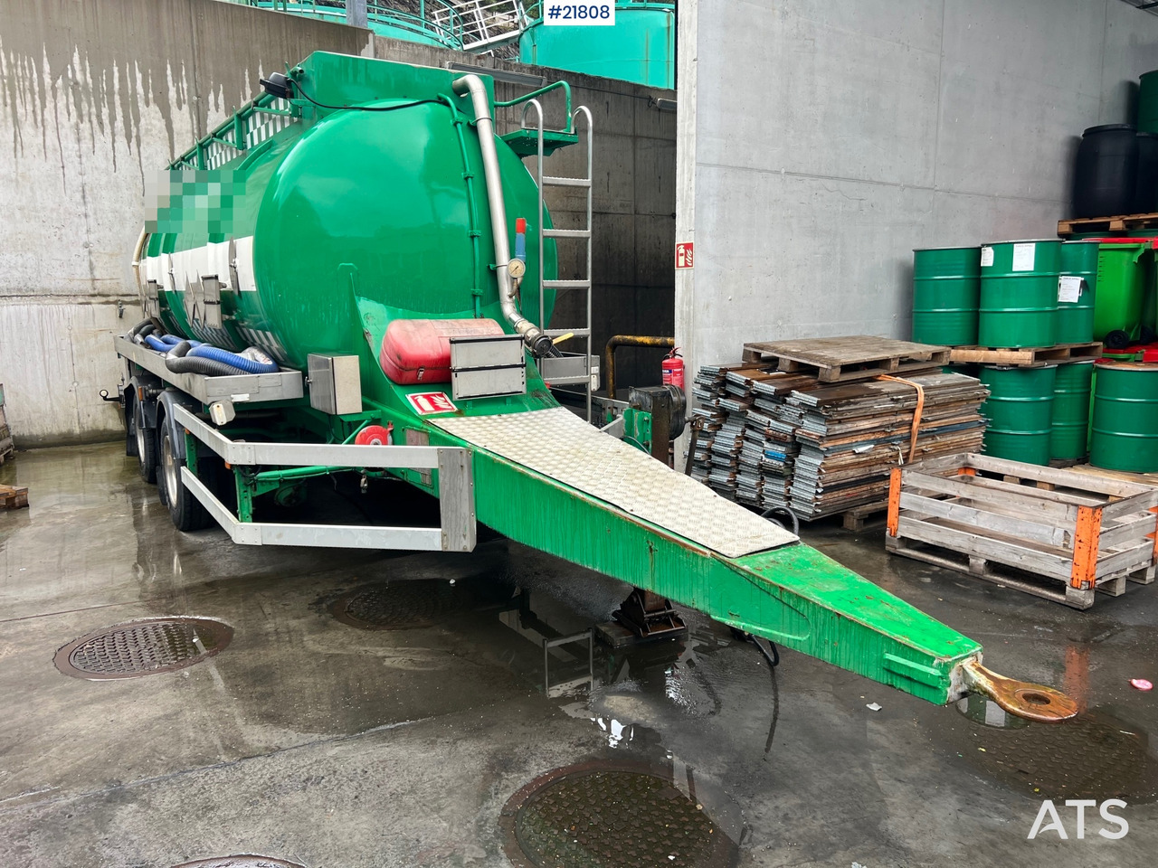 Jyki 2002 jyki ts2-15cr 2 akslet tankhenger rep.objekt - Remorque citerne: photos 4 Jyki 2002 jyki ts2-15cr 2 akslet tankhenger rep.objekt - Remorque citerne: photos 4