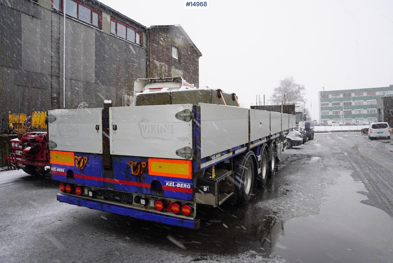 Kel-berg Rettsemi m/uttrekk - Semi-remorque plateau: photos 4 Kel-berg Rettsemi m/uttrekk - Semi-remorque plateau: photos 4