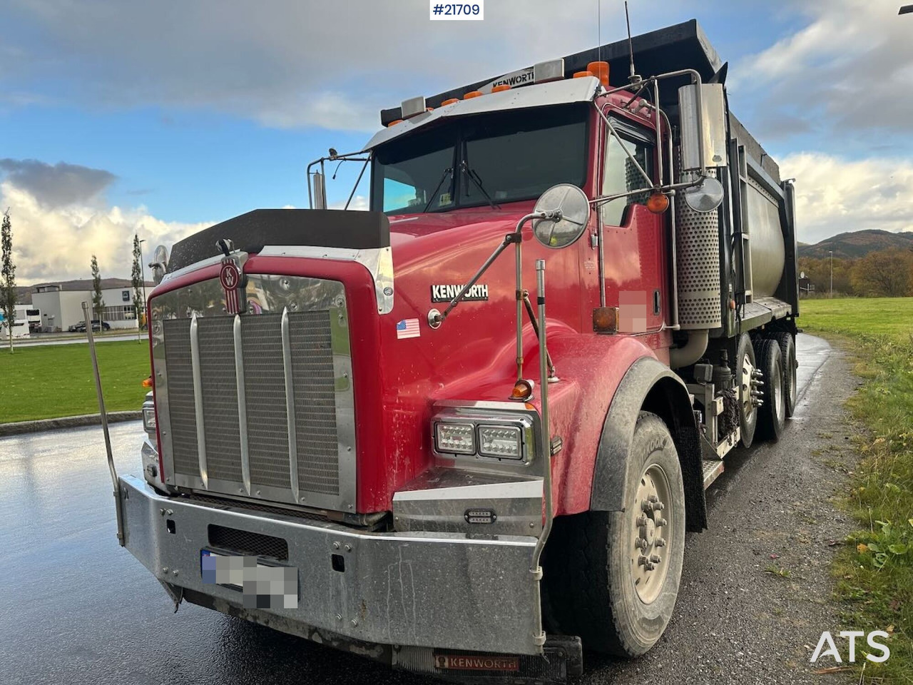 Camion benne Kenworth 2005 KENWORTH T800 tippbil 8x4 m/ Rhodes påbygg, kompressor, vibrator i kassen. Høy lasteevne! SE VIDEO.: photos 23 Camion benne Kenworth 2005 KENWORTH T800 tippbil 8x4 m/ Rhodes påbygg, kompressor, vibrator i kassen. Høy lasteevne! SE VIDEO.: photos 23