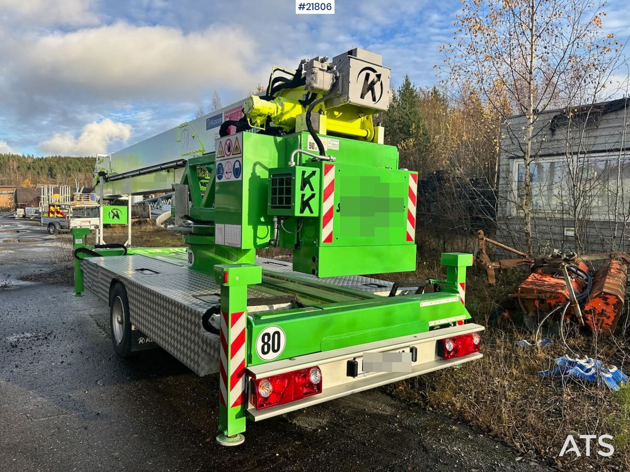 Klaas K21-30 Byggekran. 340 timer! - Grue à montage rapide: photos 5 Klaas K21-30 Byggekran. 340 timer! - Grue à montage rapide: photos 5