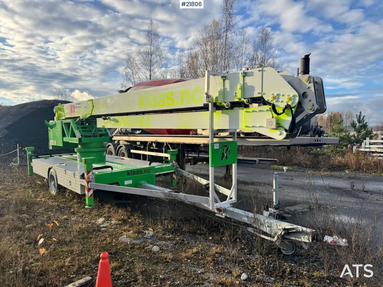 Klaas K21-30 Byggekran. 340 timer! - Grue à montage rapide: photos 1 Klaas K21-30 Byggekran. 340 timer! - Grue à montage rapide: photos 1