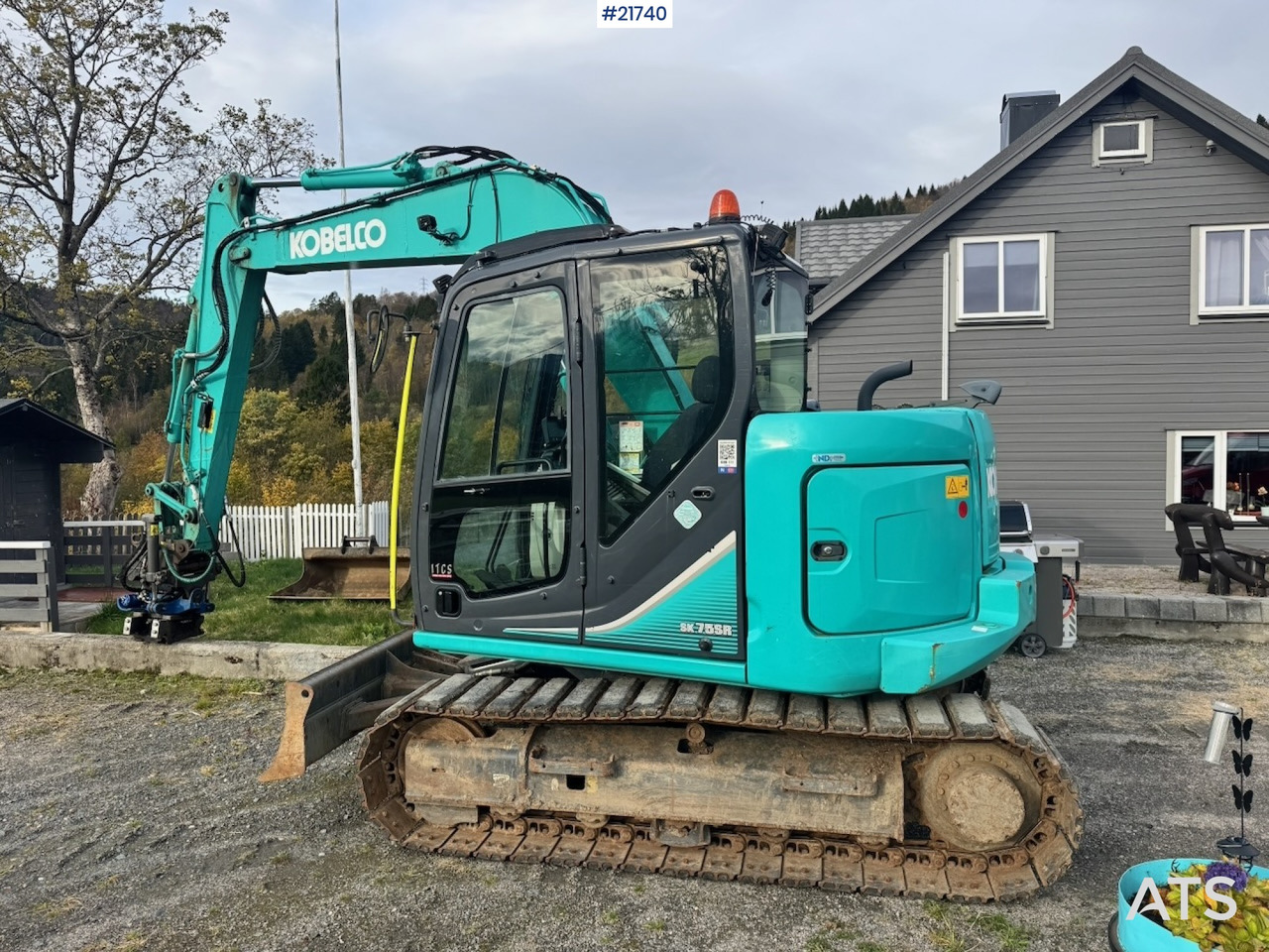 Kobelco 2018 Kobelco SK75SR-3E m/ Rototilt, 2 skuffer og Klype. 1850 timer! - Pelle sur chenille: photos 4 Kobelco 2018 Kobelco SK75SR-3E m/ Rototilt, 2 skuffer og Klype. 1850 timer! - Pelle sur chenille: photos 4