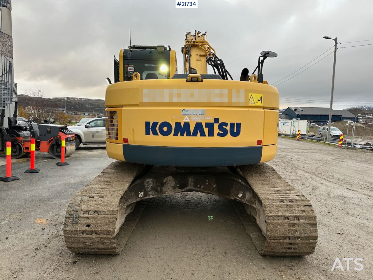 Komatsu PC228USLC-8 gravemaskin m/ 3 skuffer og rototilt. SE VIDEO - Pelle sur chenille: photos 5 Komatsu PC228USLC-8 gravemaskin m/ 3 skuffer og rototilt. SE VIDEO - Pelle sur chenille: photos 5