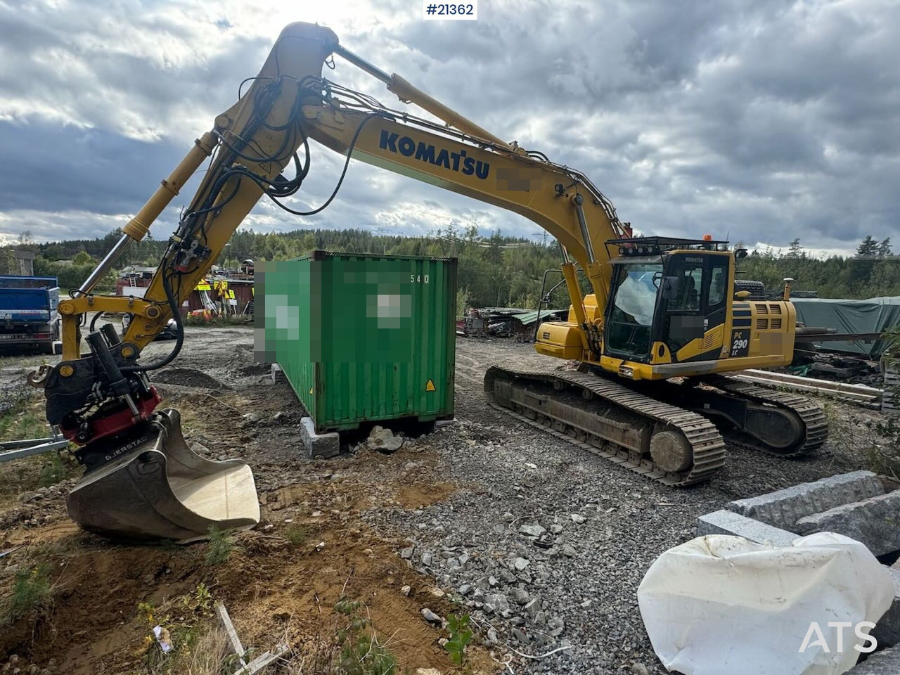 Komatsu PC290LC-11 Beltegraver m/ tilt og 2 skuffer - Pelle sur chenille: photos 2 Komatsu PC290LC-11 Beltegraver m/ tilt og 2 skuffer - Pelle sur chenille: photos 2