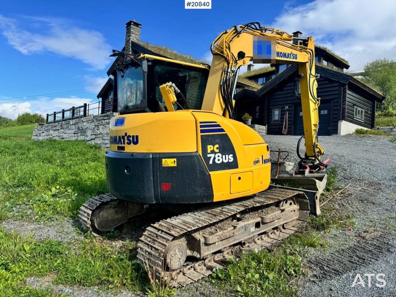 Komatsu PC78US-8 - Pelle sur chenille: photos 3 Komatsu PC78US-8 - Pelle sur chenille: photos 3