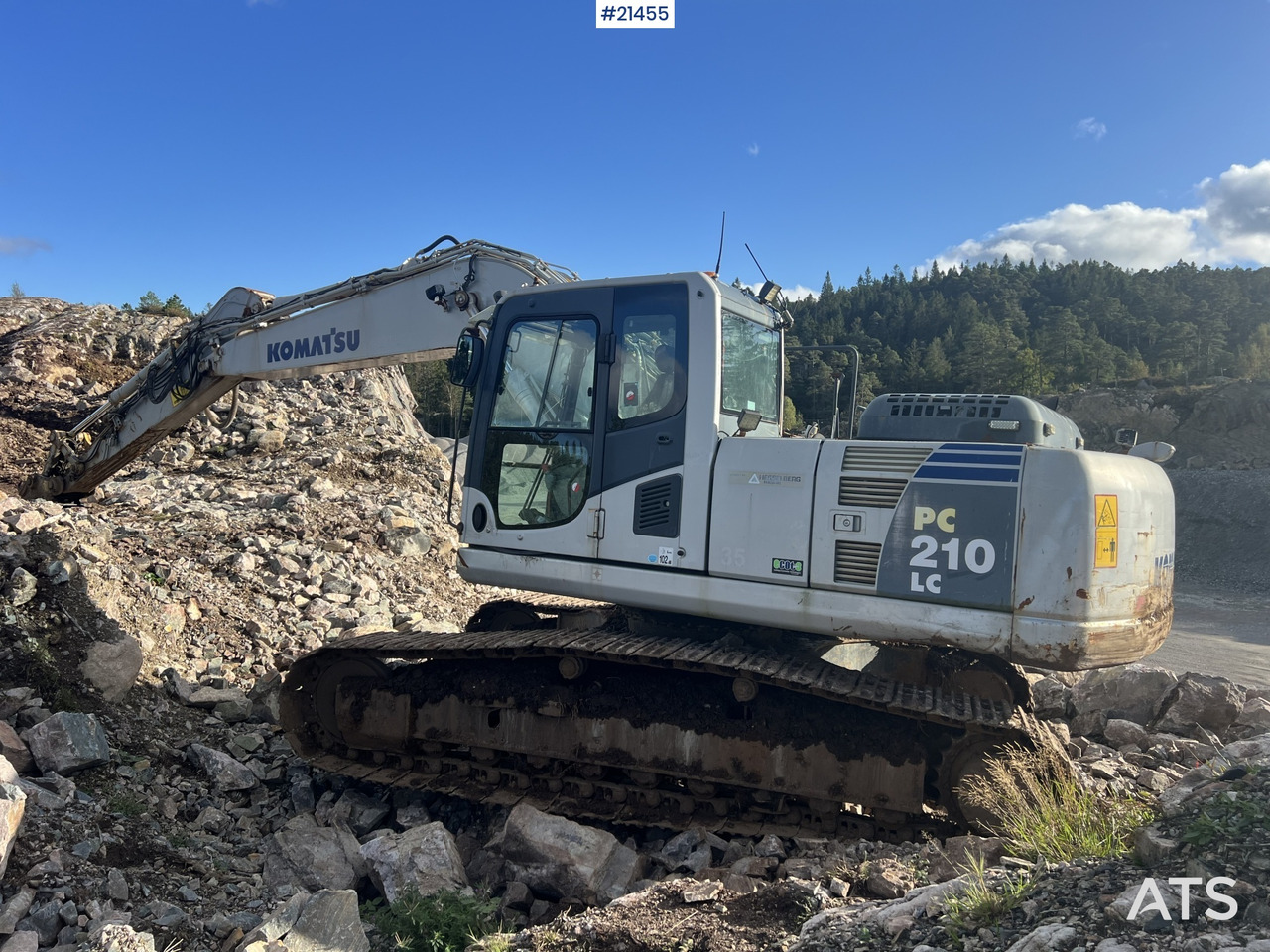 Komatsu pc210lc-8 Gravemaskin - Pelle sur chenille: photos 1 Komatsu pc210lc-8 Gravemaskin - Pelle sur chenille: photos 1