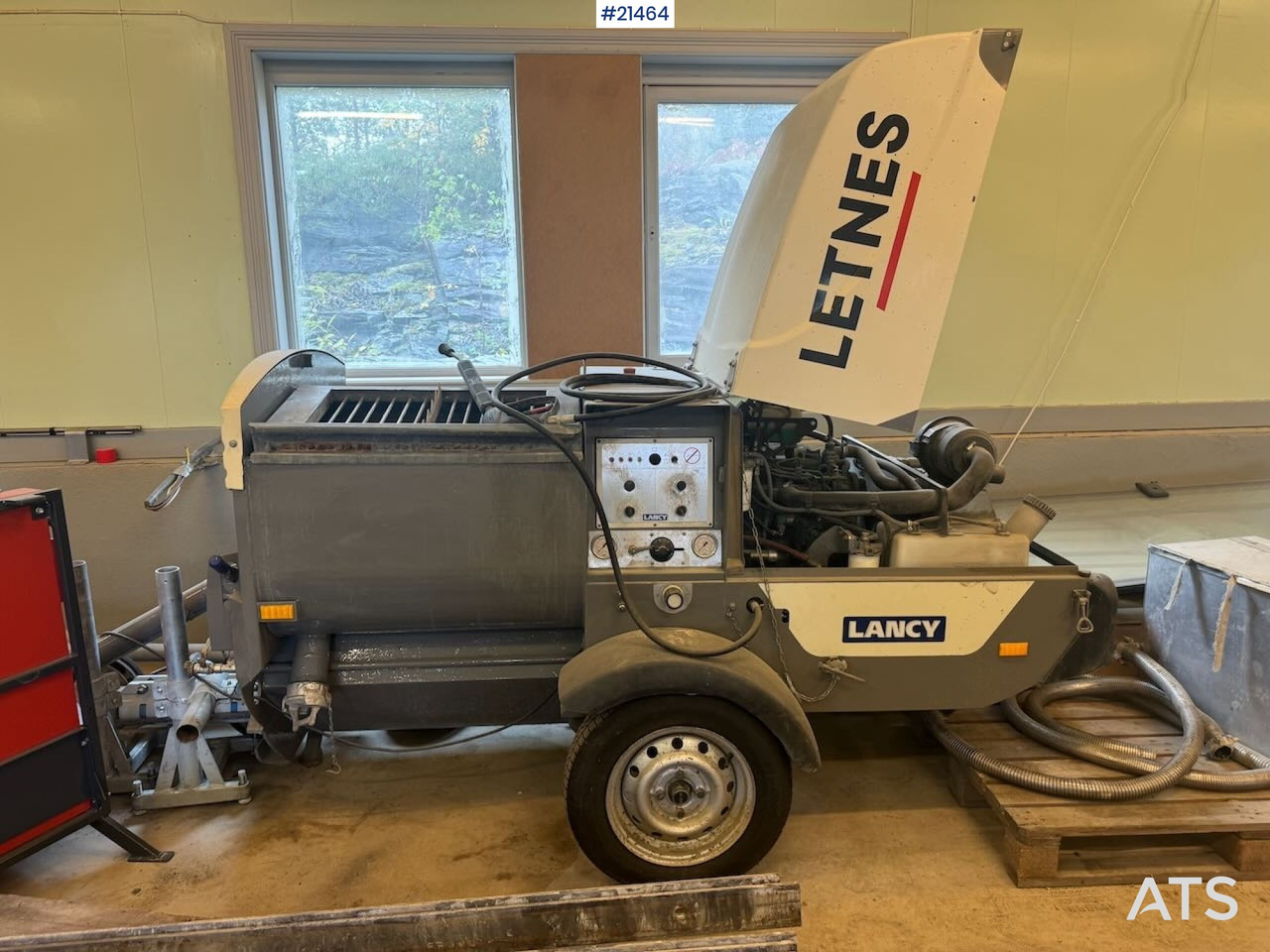 Lancy PH9TCL Gysepumpe - Pompe à béton stationnaire: photos 1 Lancy PH9TCL Gysepumpe - Pompe à béton stationnaire: photos 1