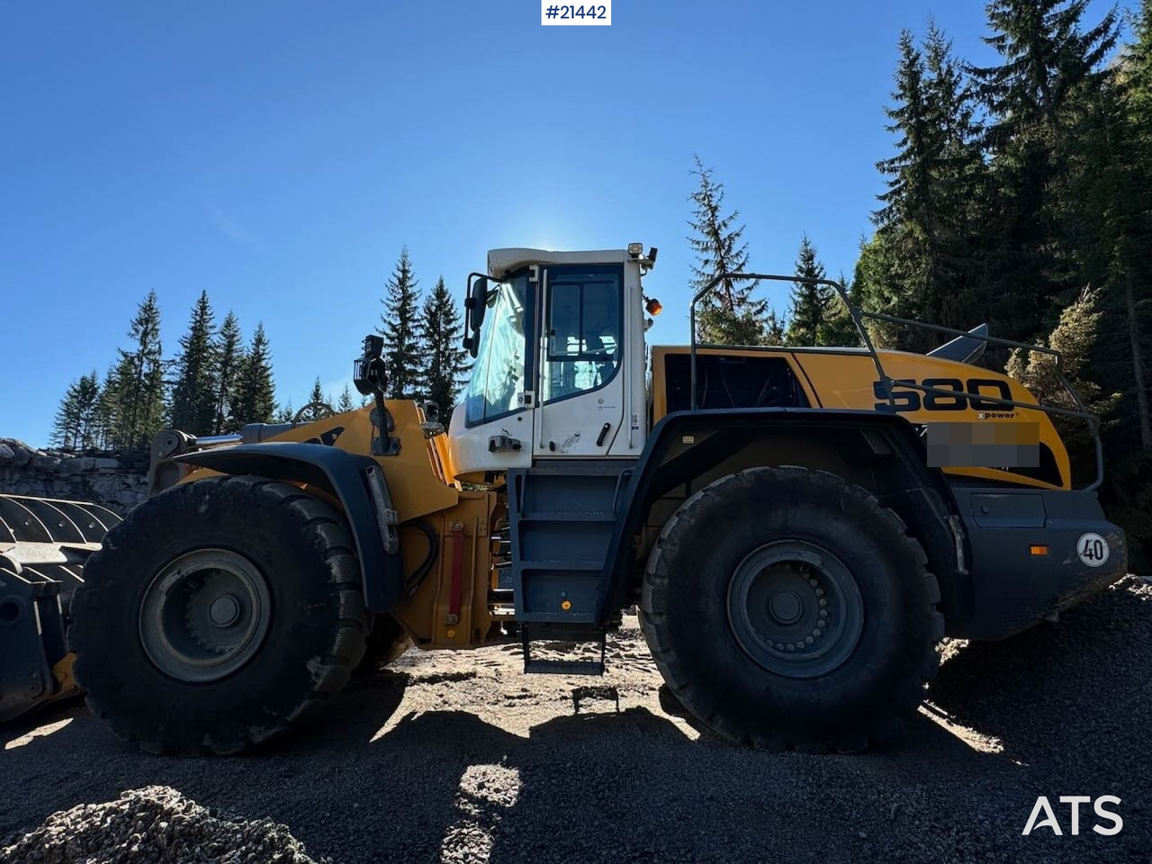 Liebherr L580 - Chargeuse sur pneus: photos 5 Liebherr L580 - Chargeuse sur pneus: photos 5