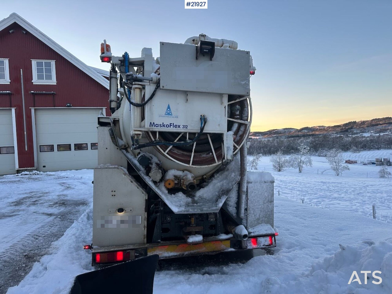 MAN TGA 26.430 6x2 sug-/spylebil m/ Maskoflex påbygg. SE VIDEO. - Camion hydrocureur: photos 5 MAN TGA 26.430 6x2 sug-/spylebil m/ Maskoflex påbygg. SE VIDEO. - Camion hydrocureur: photos 5