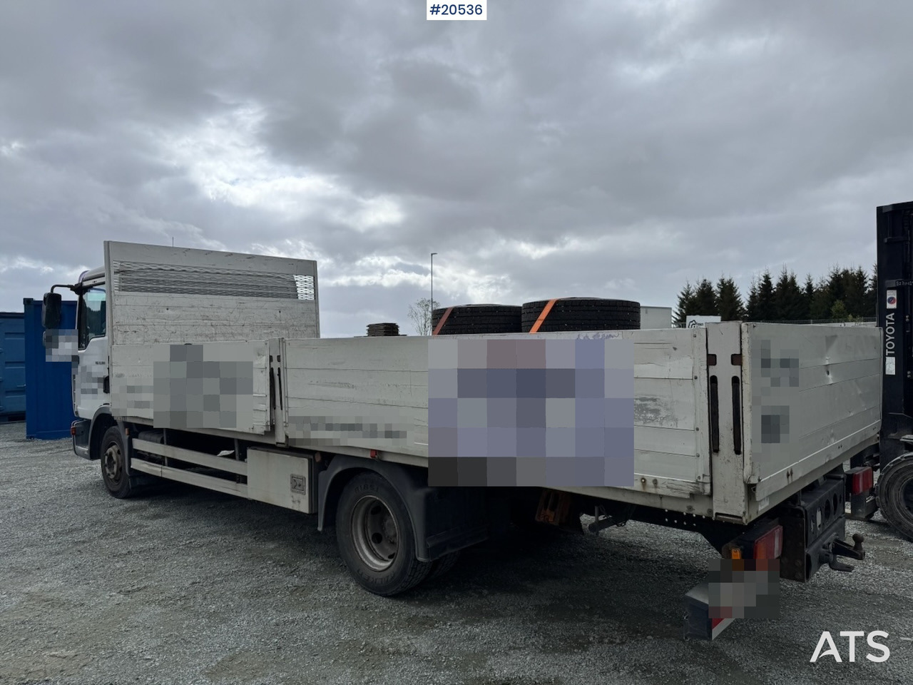 MAN TGL 8.180 - Camion plateau: photos 3 MAN TGL 8.180 - Camion plateau: photos 3