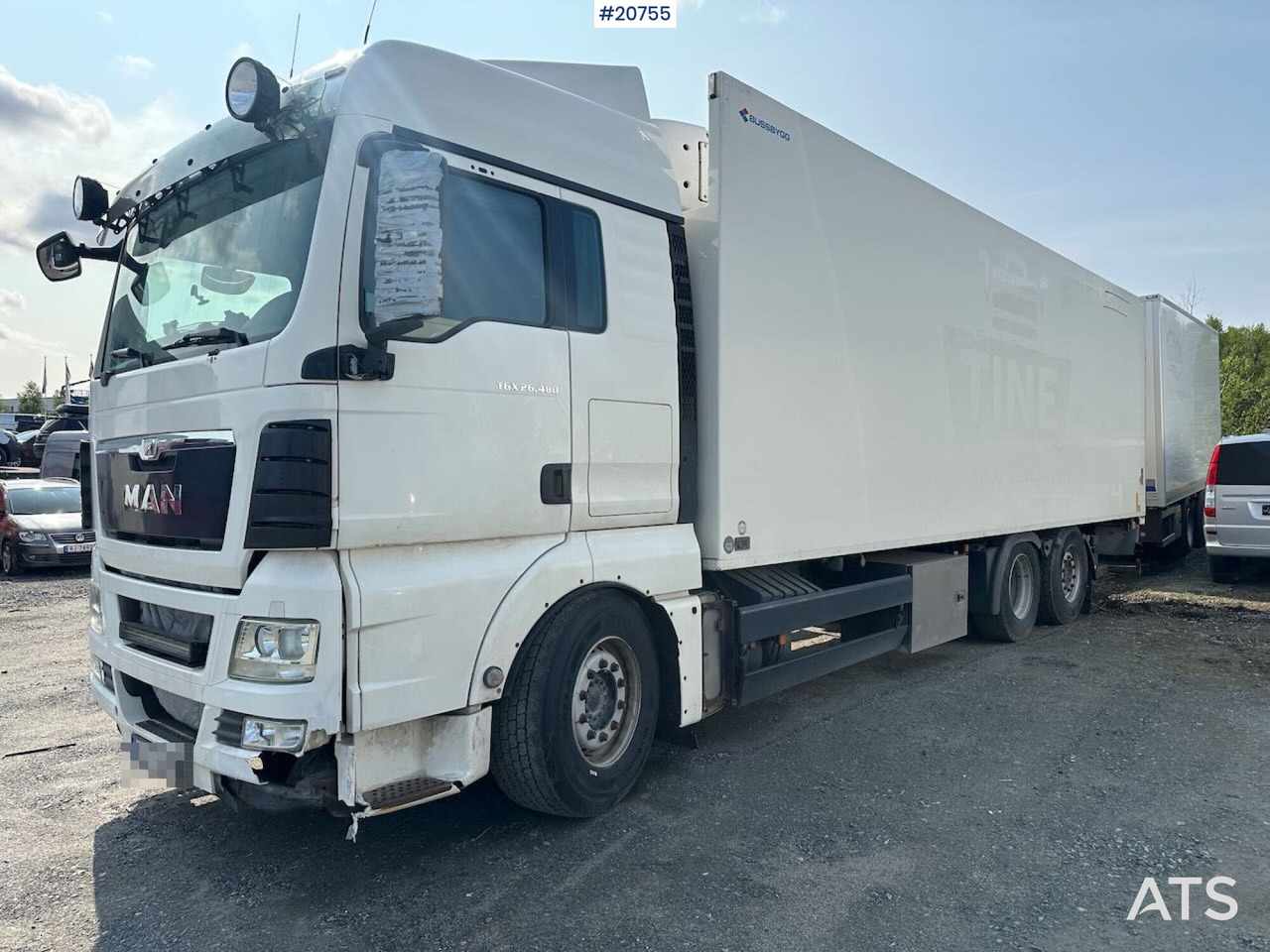 MAN TGX 26.480 - Camion fourgon: photos 2 MAN TGX 26.480 - Camion fourgon: photos 2