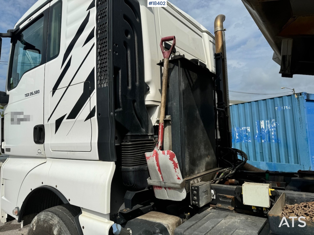 Camion benne MAN TGX 26.580: photos 22