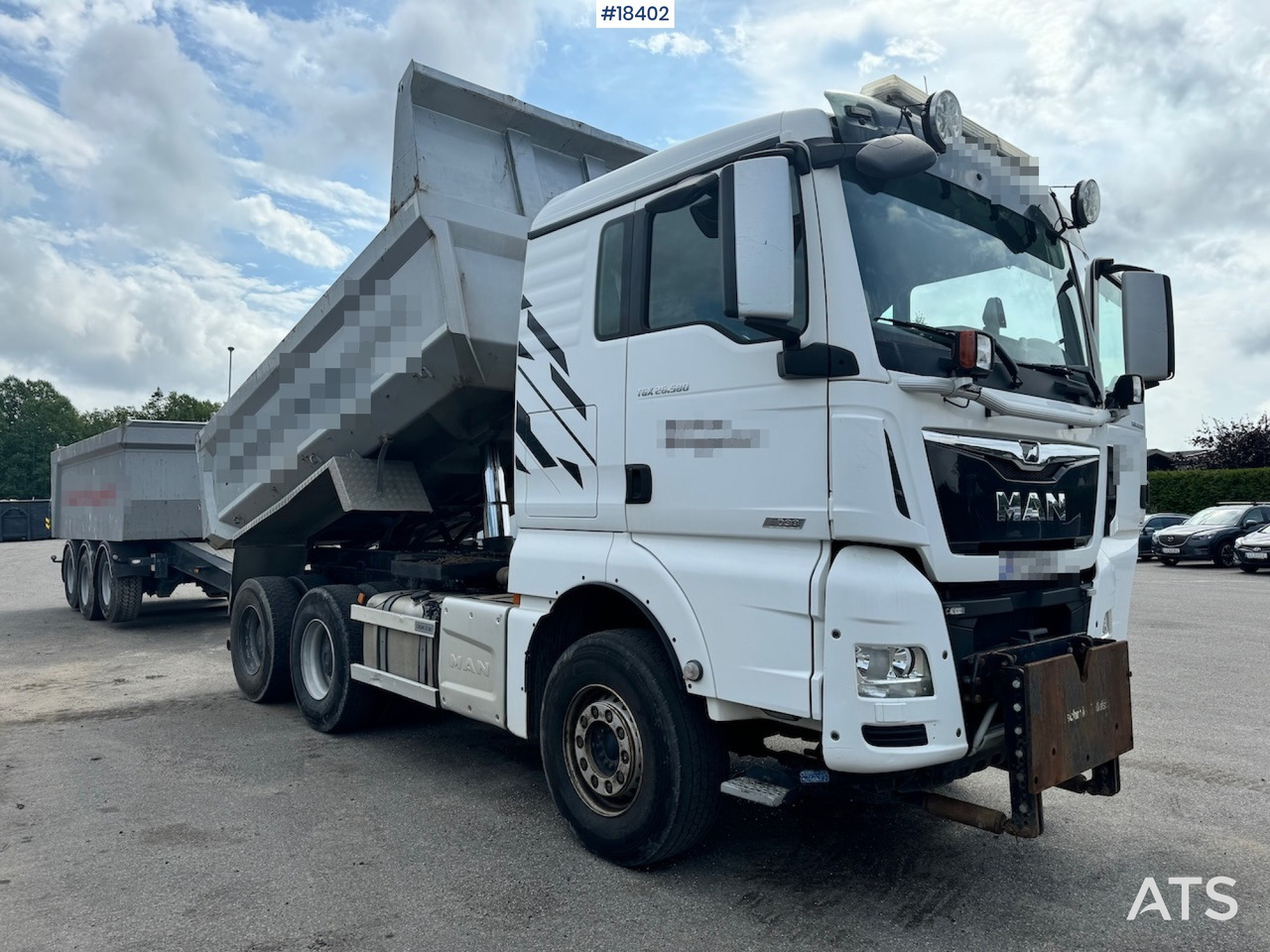 Camion benne MAN TGX 26.580: photos 37