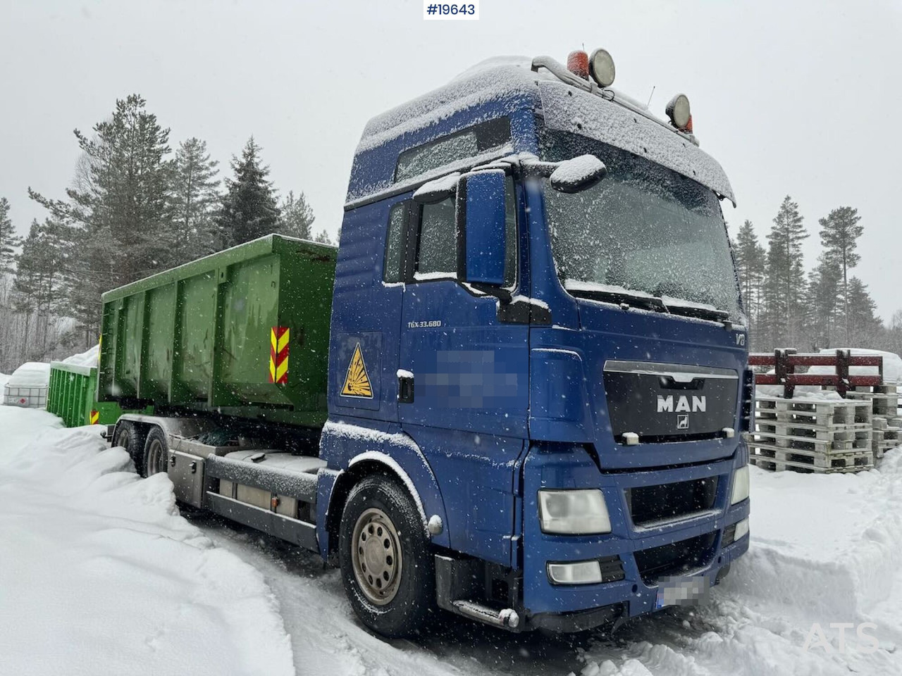 MAN TGX 33.680 - Camion ampliroll: photos 2 MAN TGX 33.680 - Camion ampliroll: photos 2