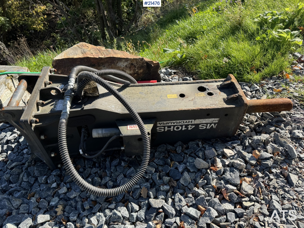 MSB corporation MS410HS Pigghammer m/ S50 feste - Marteau hydraulique: photos 2 MSB corporation MS410HS Pigghammer m/ S50 feste - Marteau hydraulique: photos 2