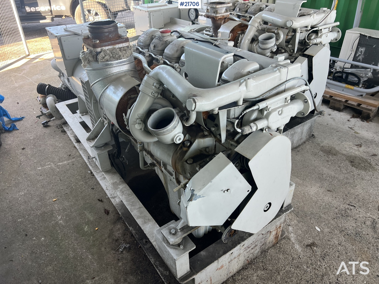 Man-stamford dieselaggregat m/ lite timer - Groupe électrogène: photos 4 Man-stamford dieselaggregat m/ lite timer - Groupe électrogène: photos 4