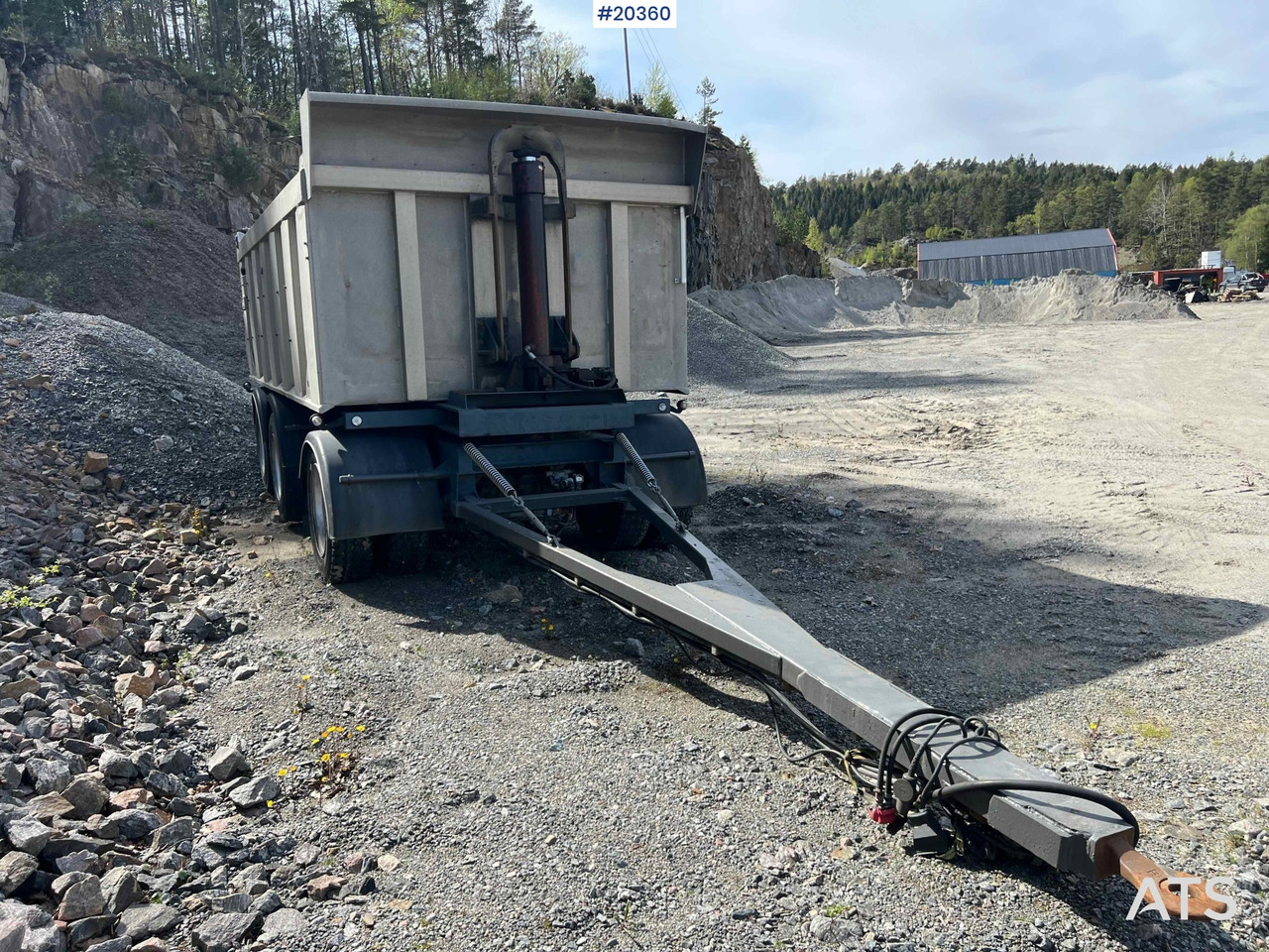Maur 3 akslet slephenger - Remorque benne: photos 3 Maur 3 akslet slephenger - Remorque benne: photos 3