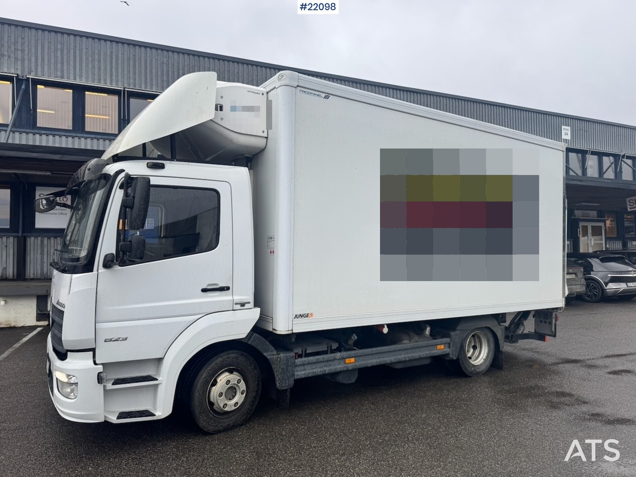 Mercedes 2017 Mercedes Atego 823 Skapbil m/ Kjøl/frys aggregat. - Camion fourgon: photos 4 Mercedes 2017 Mercedes Atego 823 Skapbil m/ Kjøl/frys aggregat. - Camion fourgon: photos 4
