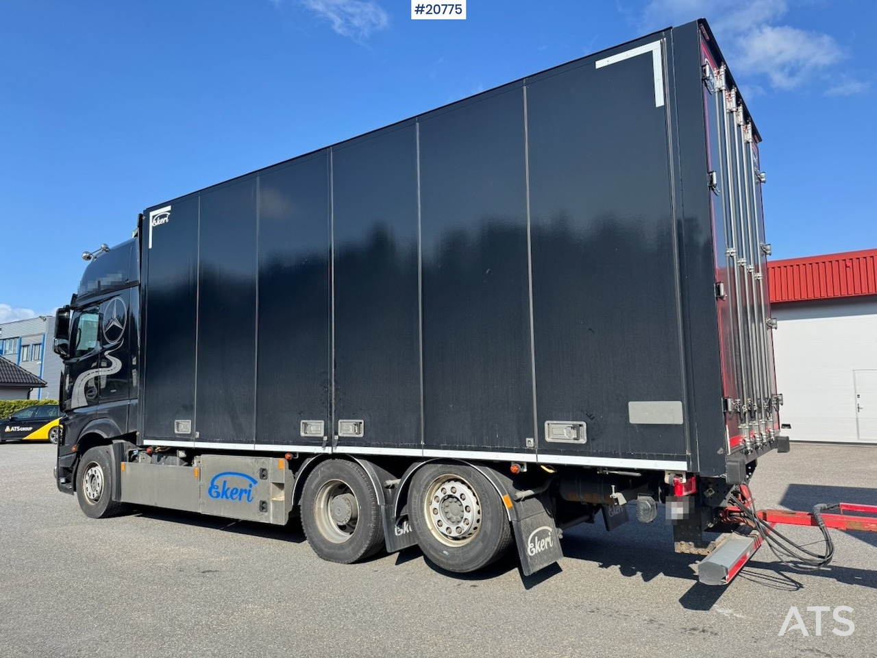 Mercedes Actros - Camion fourgon: photos 4 Mercedes Actros - Camion fourgon: photos 4