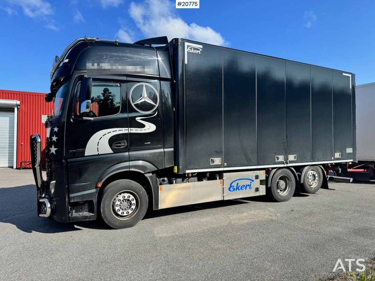 Mercedes Actros - Camion fourgon: photos 3 Mercedes Actros - Camion fourgon: photos 3