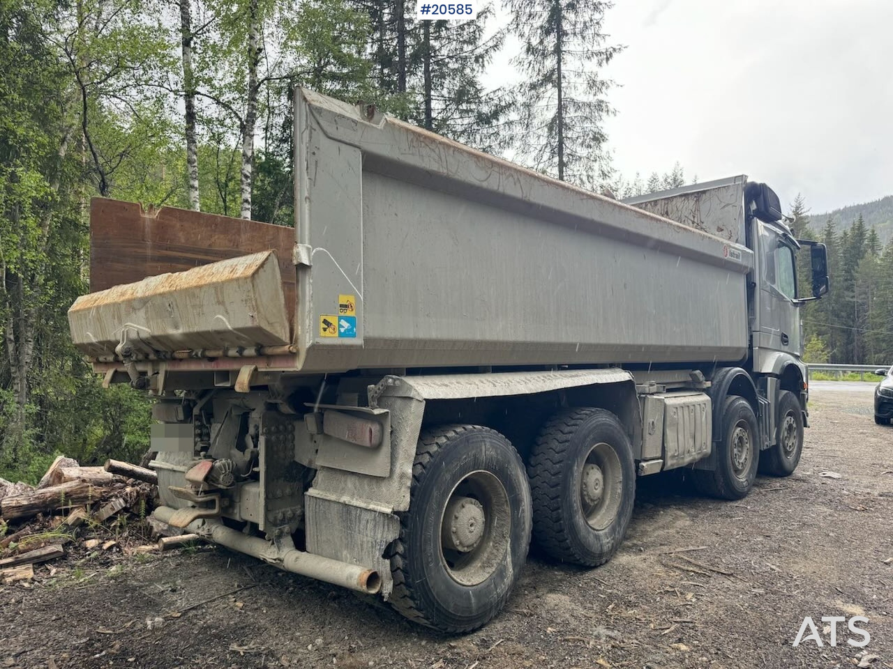 Mercedes Arocs 3258 - Camion benne: photos 3 Mercedes Arocs 3258 - Camion benne: photos 3