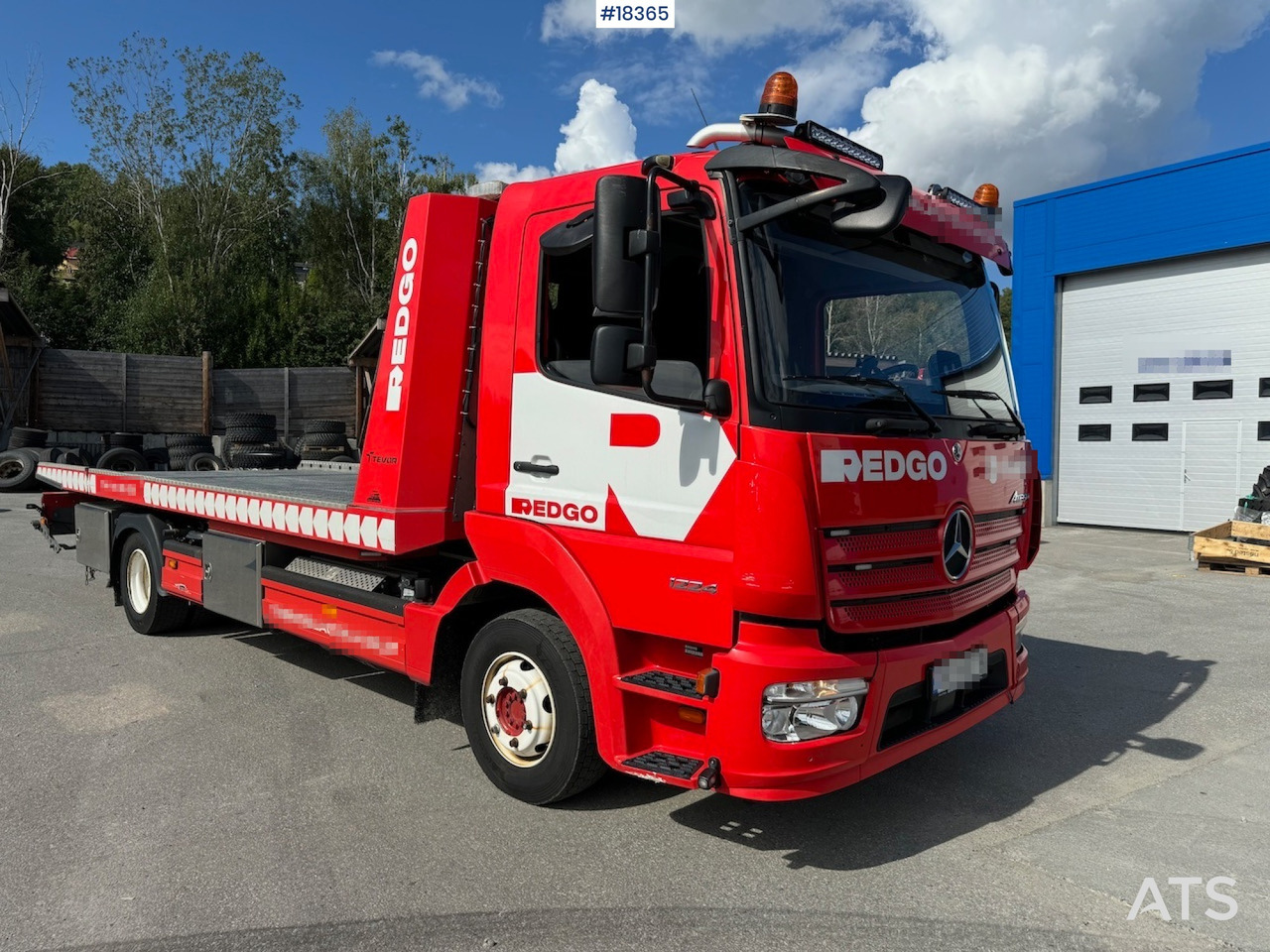 Remorqueuse Mercedes Atego 1224: photos 1
