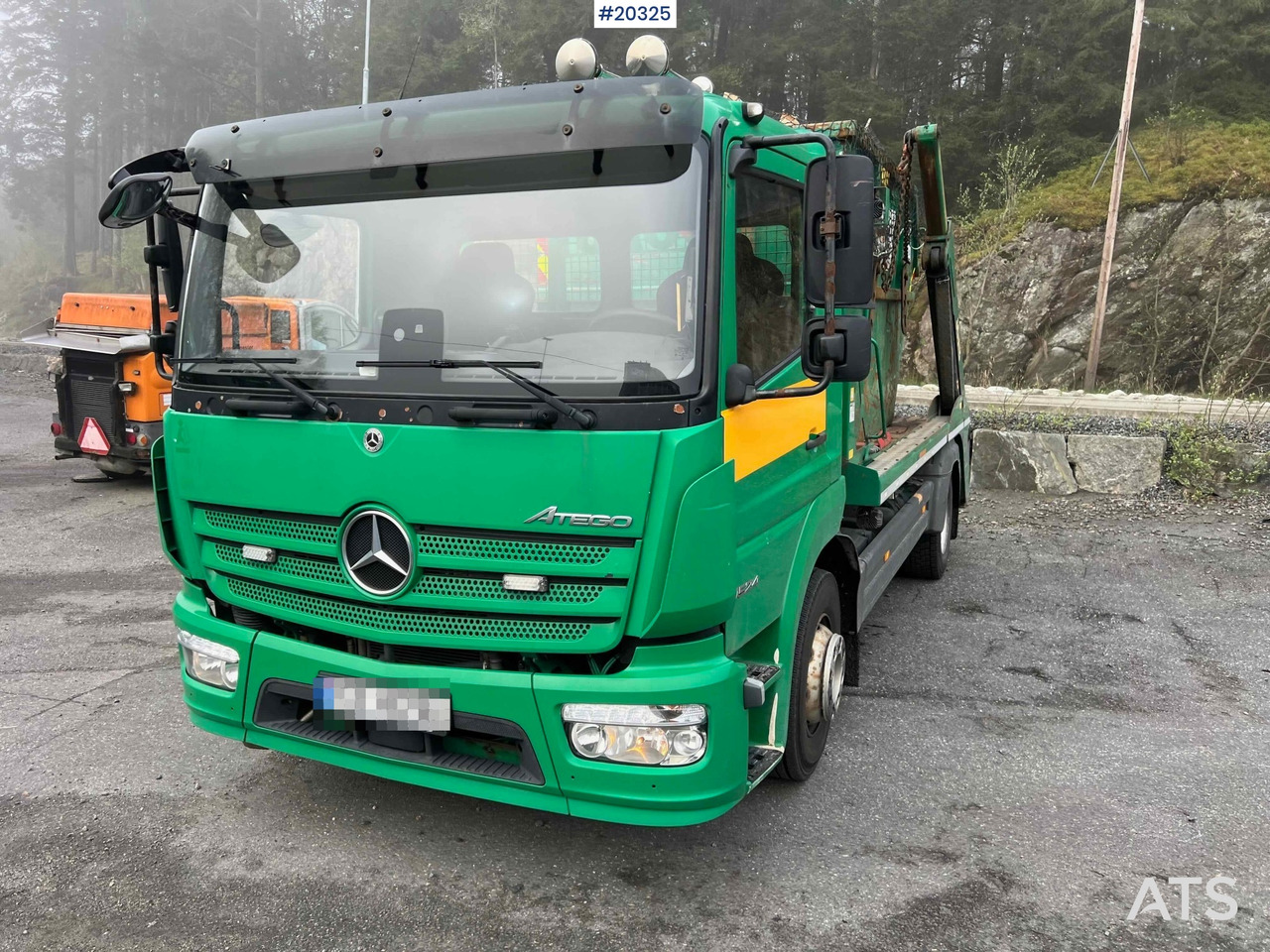 Mercedes Atego 1524 - Camion multibenne: photos 2 Mercedes Atego 1524 - Camion multibenne: photos 2