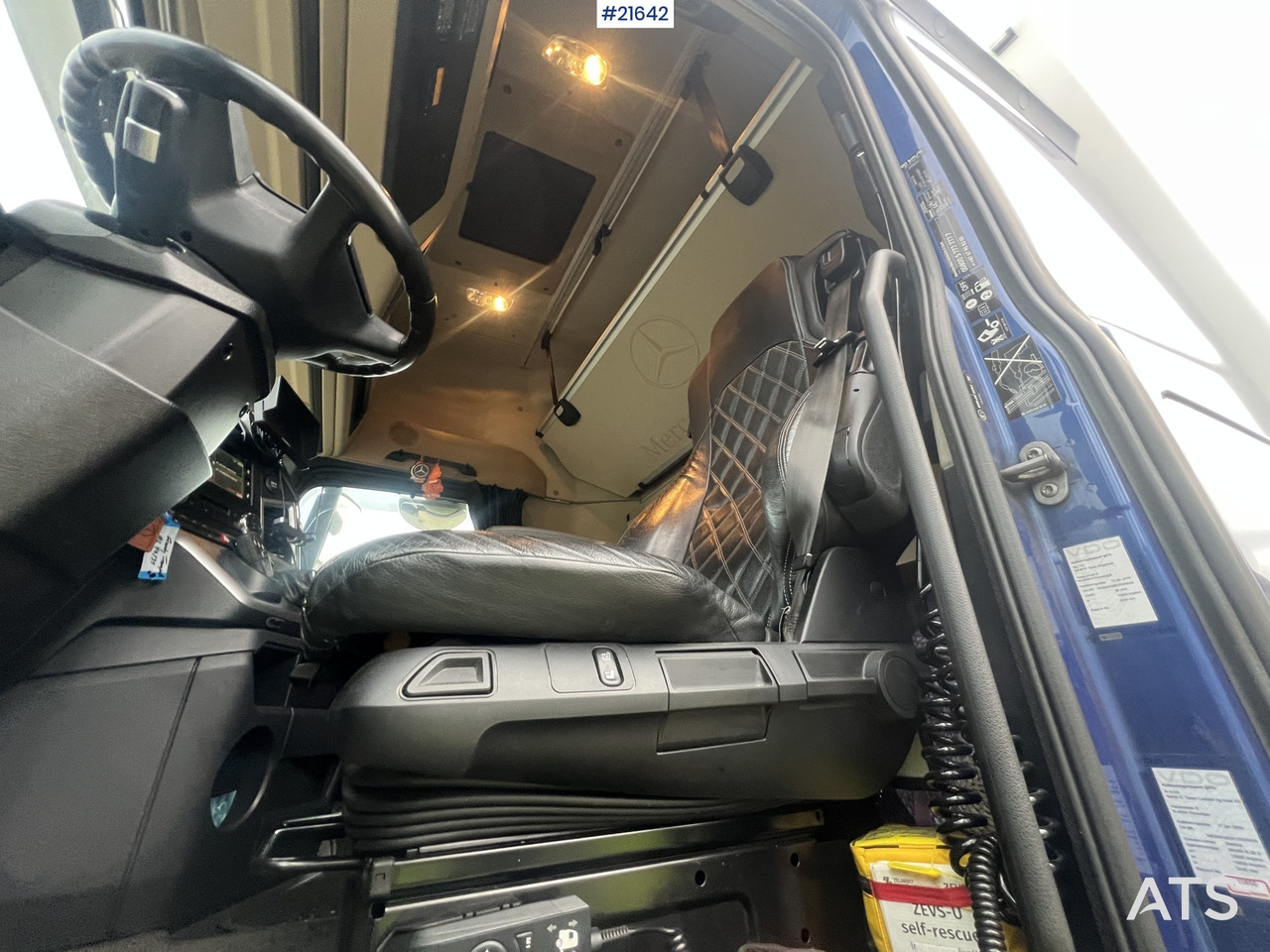 Camion fourgon Mercedes-Benz Actrox 6x2 skapbil m/ kjøl/frys aggregat: photos 27