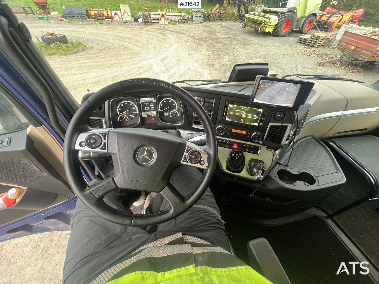 Camion fourgon Mercedes-Benz Actrox 6x2 skapbil m/ kjøl/frys aggregat: photos 36