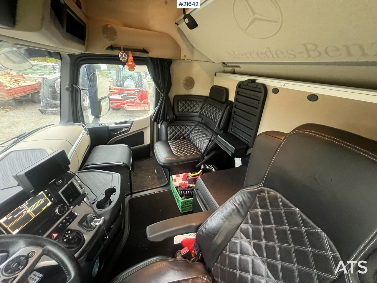 Camion fourgon Mercedes-Benz Actrox 6x2 skapbil m/ kjøl/frys aggregat: photos 29