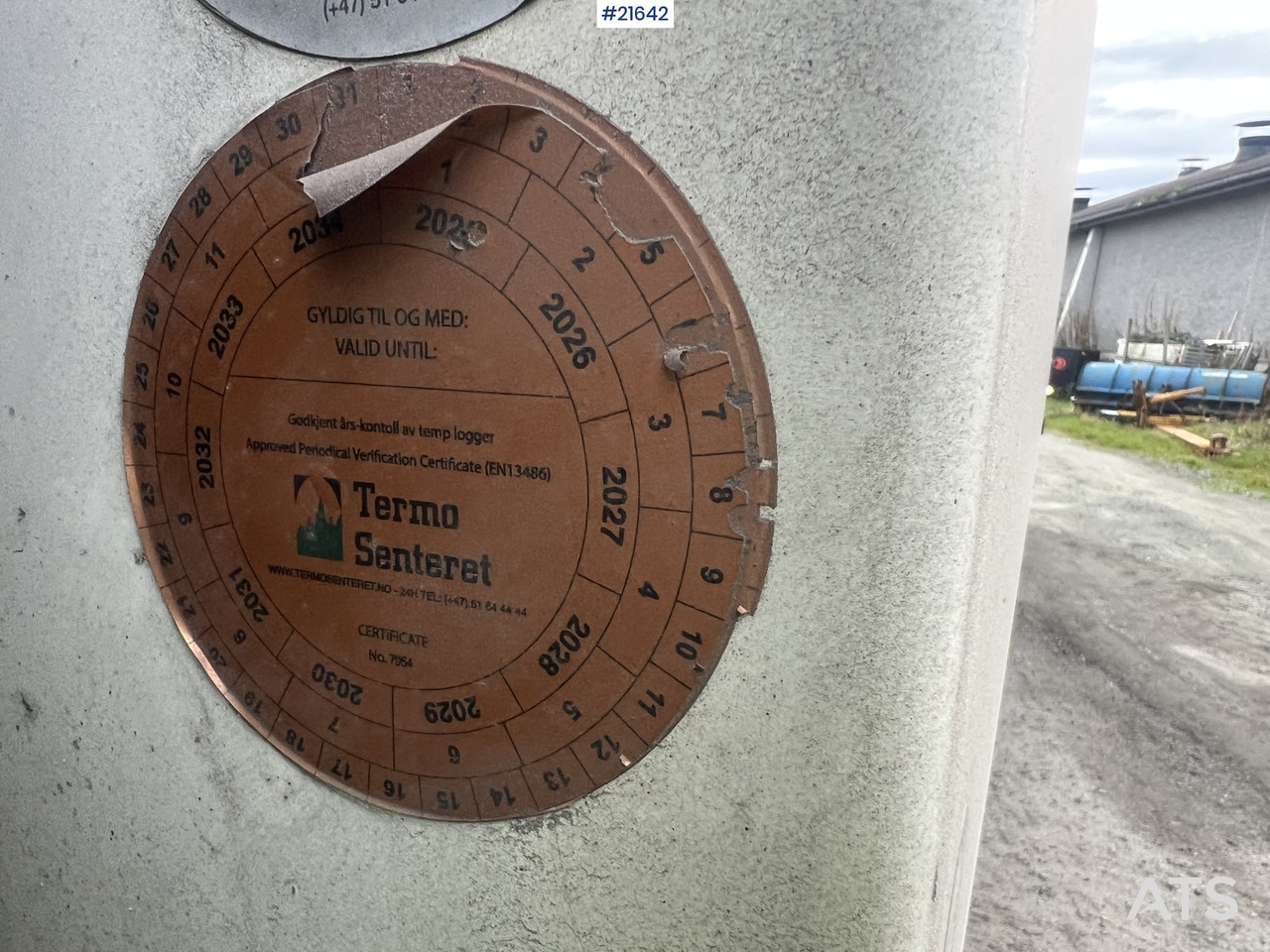 Camion fourgon Mercedes-Benz Actrox 6x2 skapbil m/ kjøl/frys aggregat: photos 26