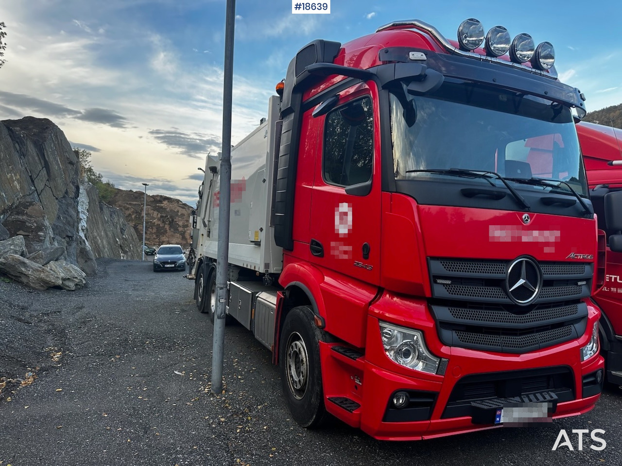 Mercedes actros 2543L - Benne à ordures ménagères: photos 1 Mercedes actros 2543L - Benne à ordures ménagères: photos 1