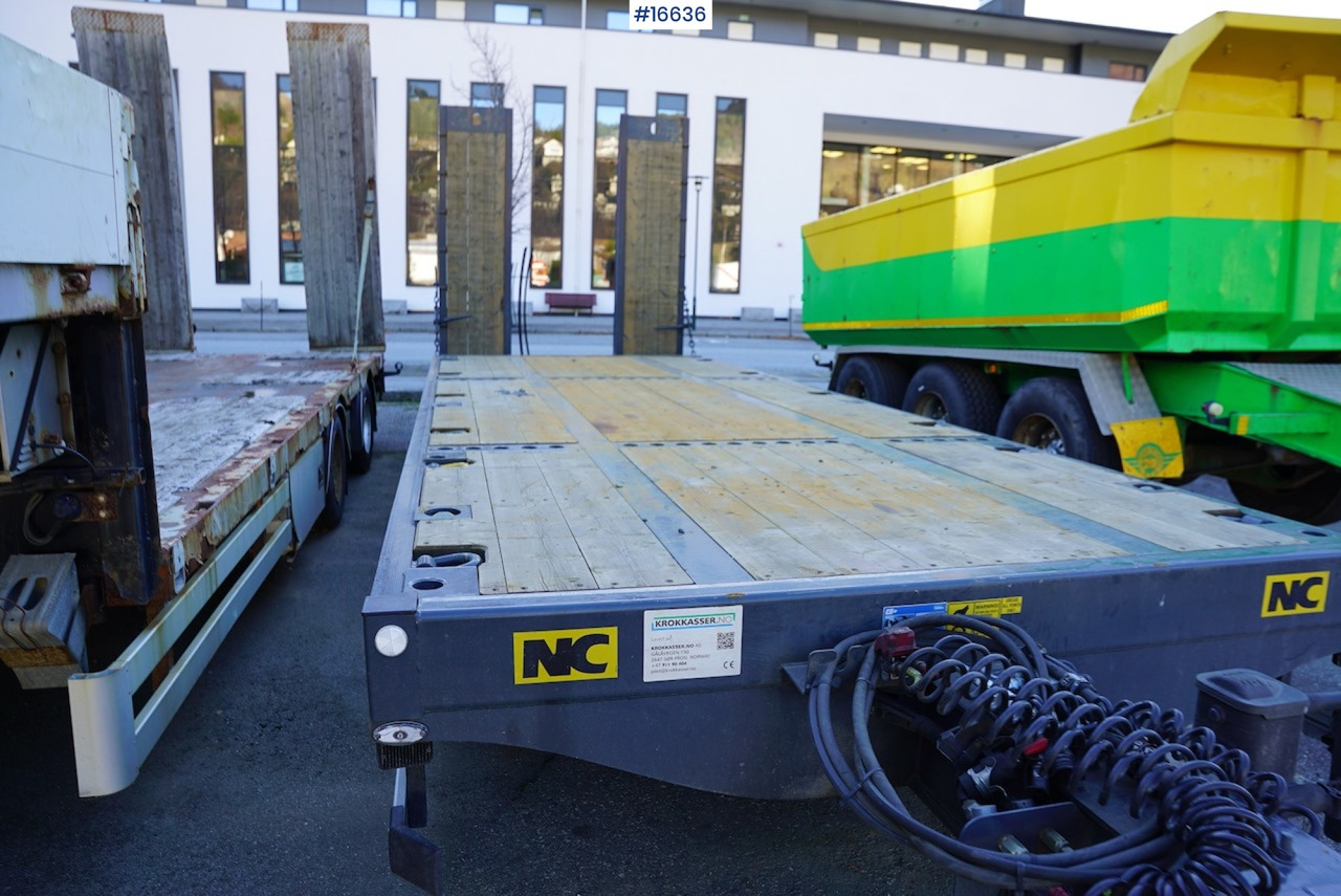 NC Maskinhenger - Remorque porte-engin surbaissée: photos 4 NC Maskinhenger - Remorque porte-engin surbaissée: photos 4