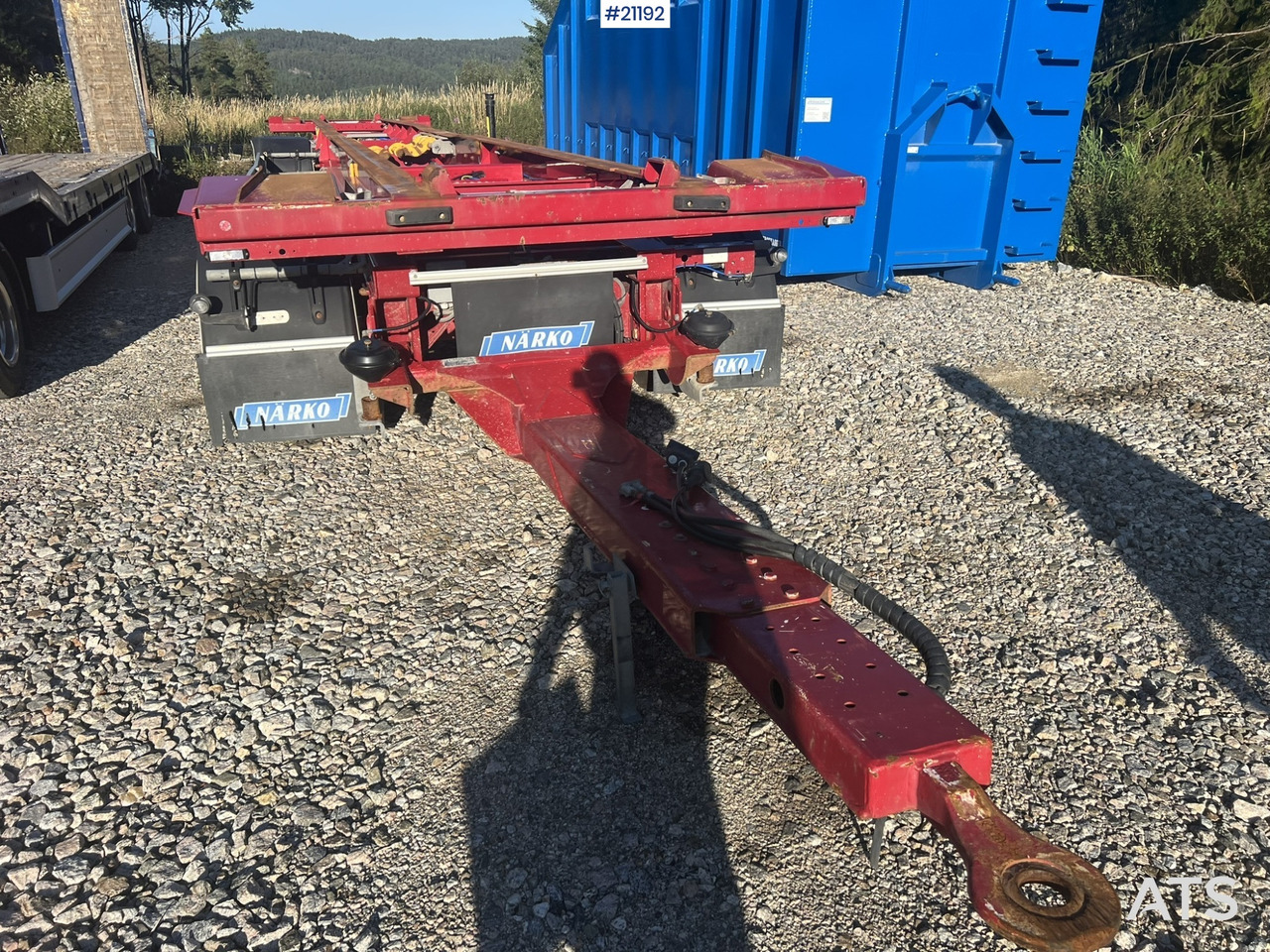 Narko 4 akslet container henger - Remorque châssis: photos 4 Narko 4 akslet container henger - Remorque châssis: photos 4