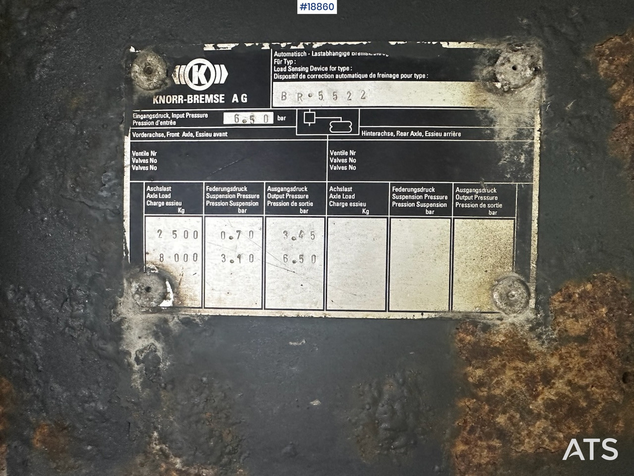 Semi-remorque benne Nor-Slep Tippsemi: photos 15 Semi-remorque benne Nor-Slep Tippsemi: photos 15