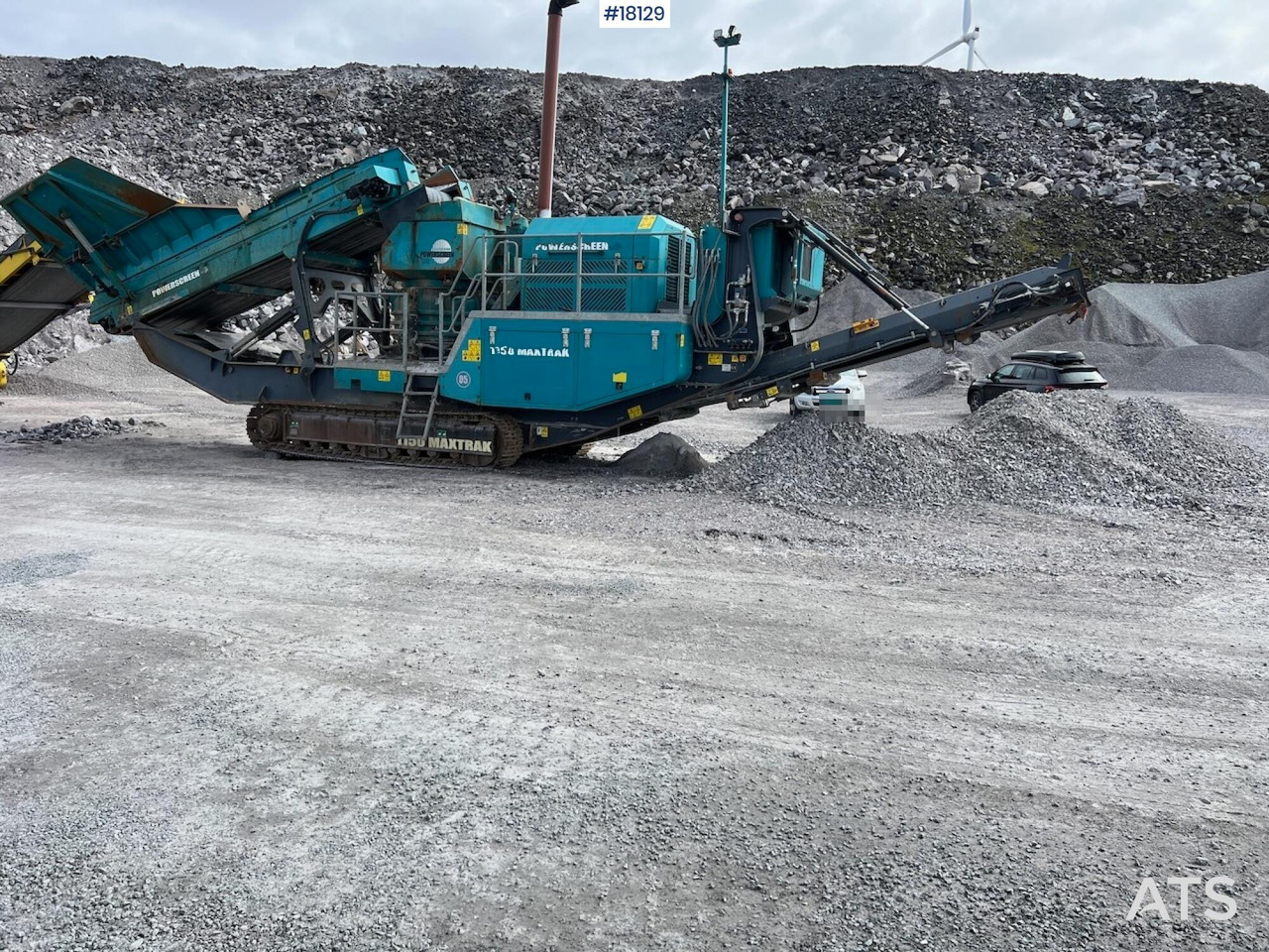 Powerscreen 1150 Maxtrak - Concasseur à cône: photos 5 Powerscreen 1150 Maxtrak - Concasseur à cône: photos 5
